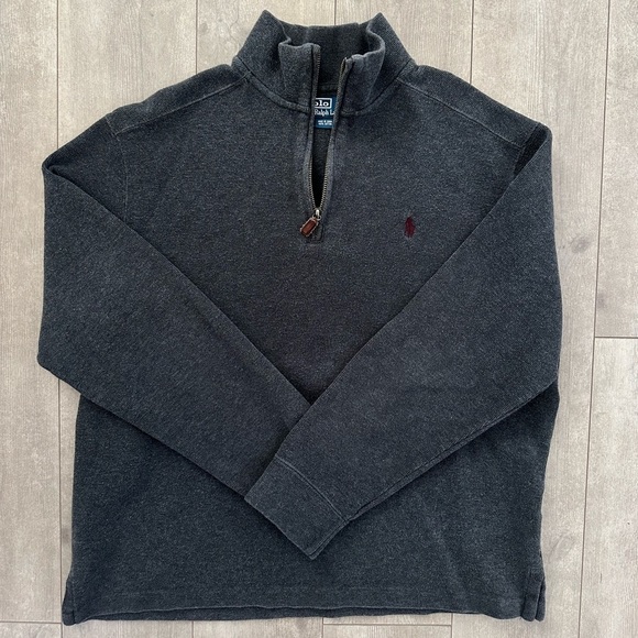 Polo Ralph Lauren men’s large 1/4 zip sweater
Gray - Picture 8 of 8